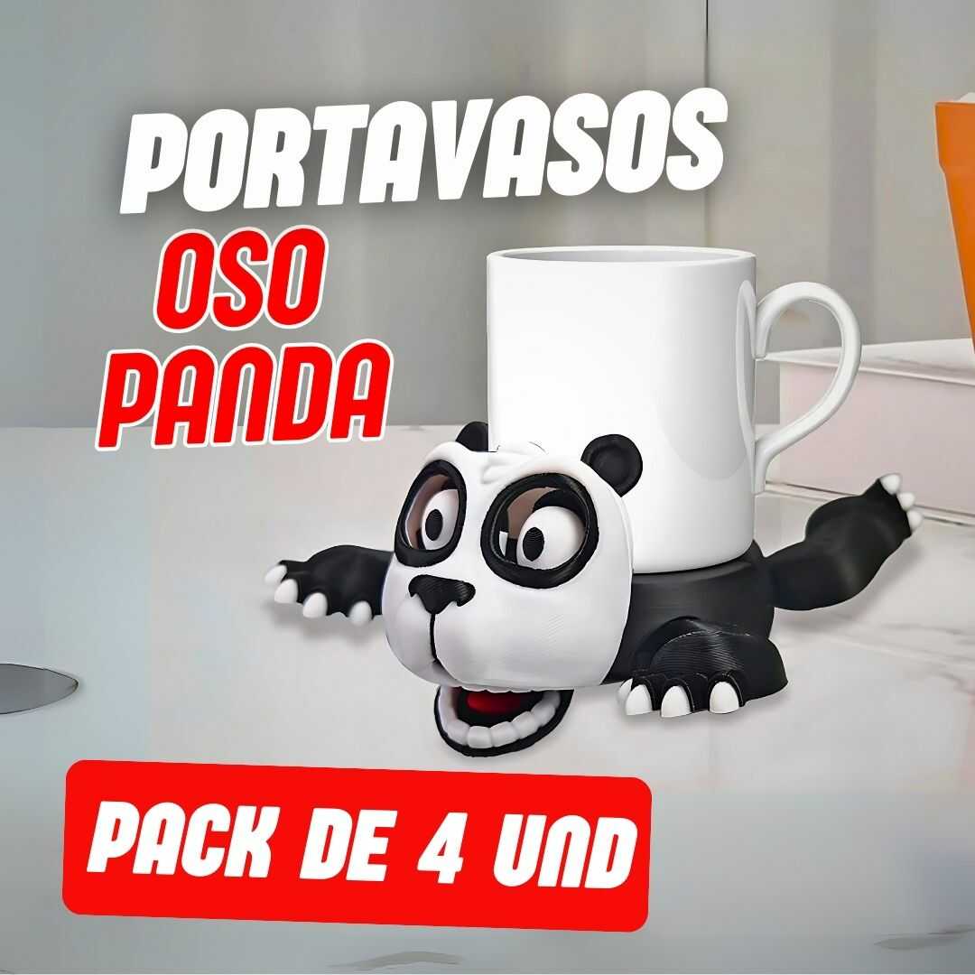 PORTAVASOS OSO PANDA