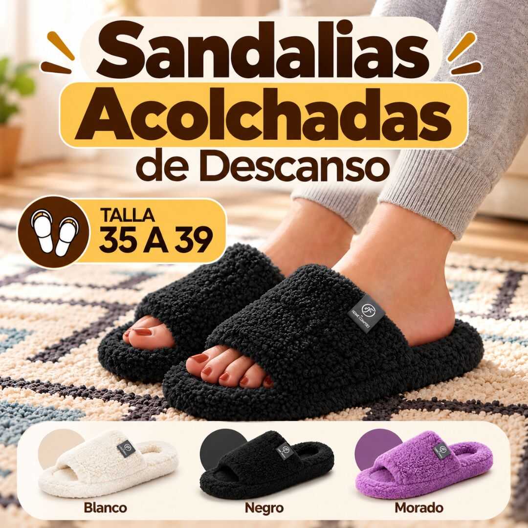 NubeStep – Sandalias Acolchadas de Descanso