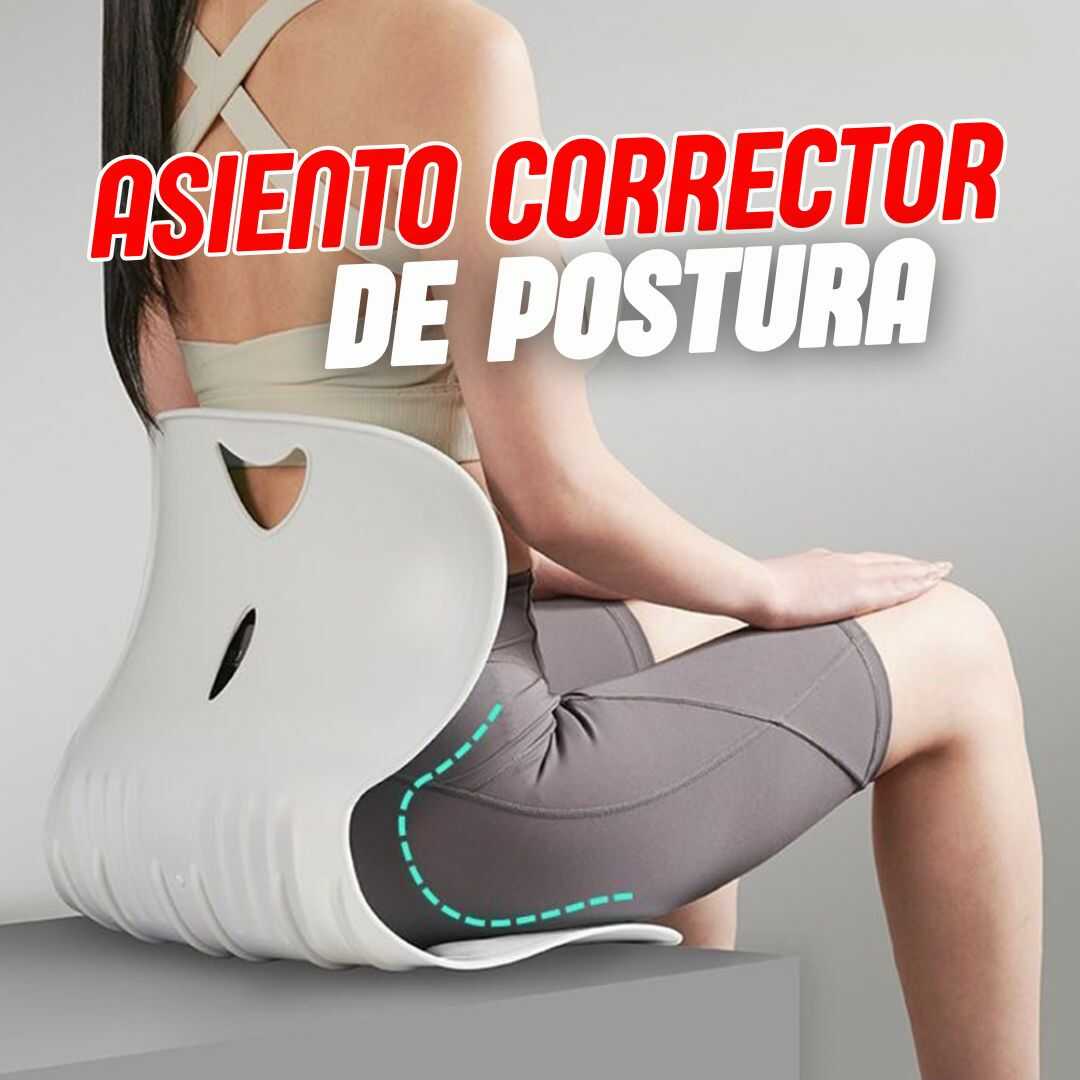 ASIENTO CORRECTOR DE POSTURA Y DESCANSO LUMBAR