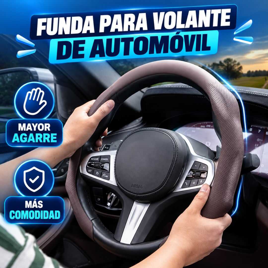 FUNDA PARA VOLANTE DE CARRO