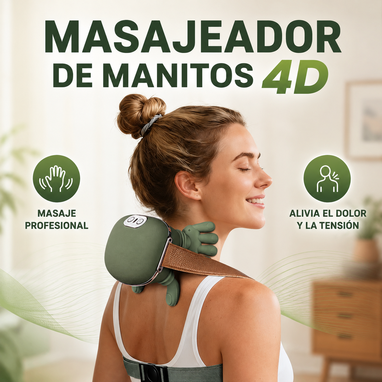 MASAJEADOR DE MANITOS 4D ANTIESTRÉS