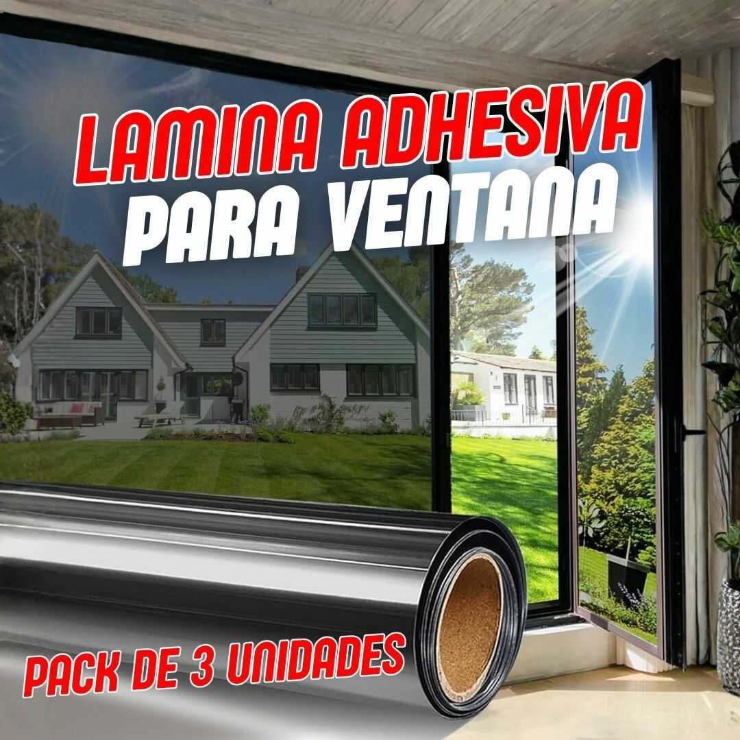LAMINA ADHESIVA POLARIZADA PARA VENTANA - 3 UNIDADES