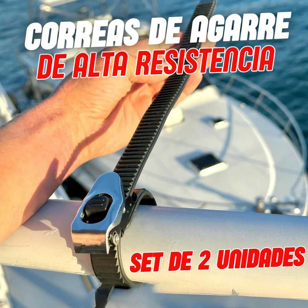 CORREAS DE AGARRE DE ALTA RESISTENCIA - SET DE 2 UNIDADES