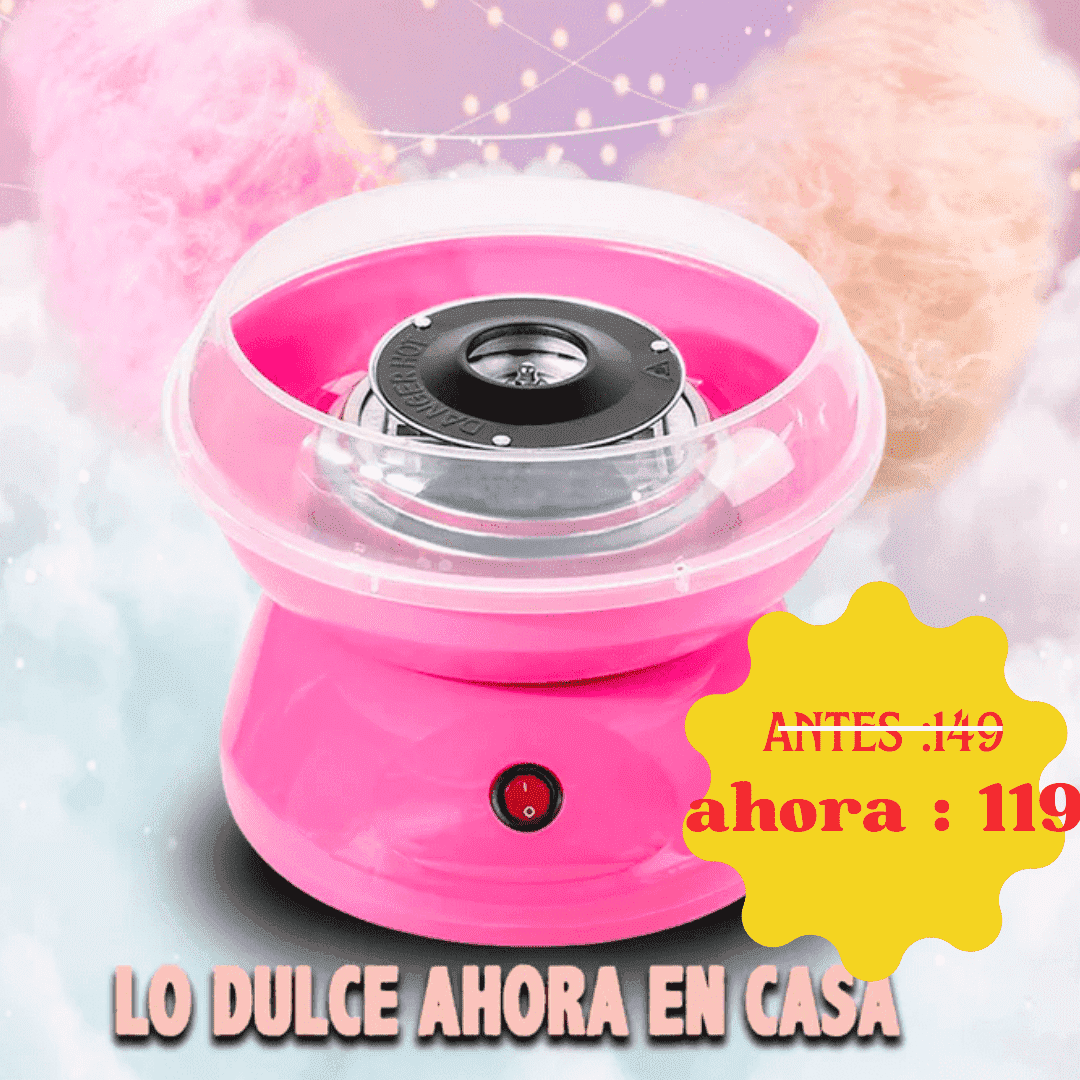 MÁQUINA DE ALGODÓN DE AZUCAR