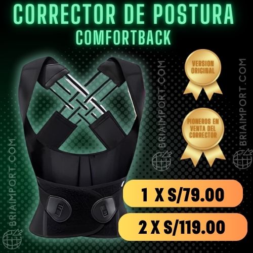 CORRECTOR DE POSTURA COMFORTBACK