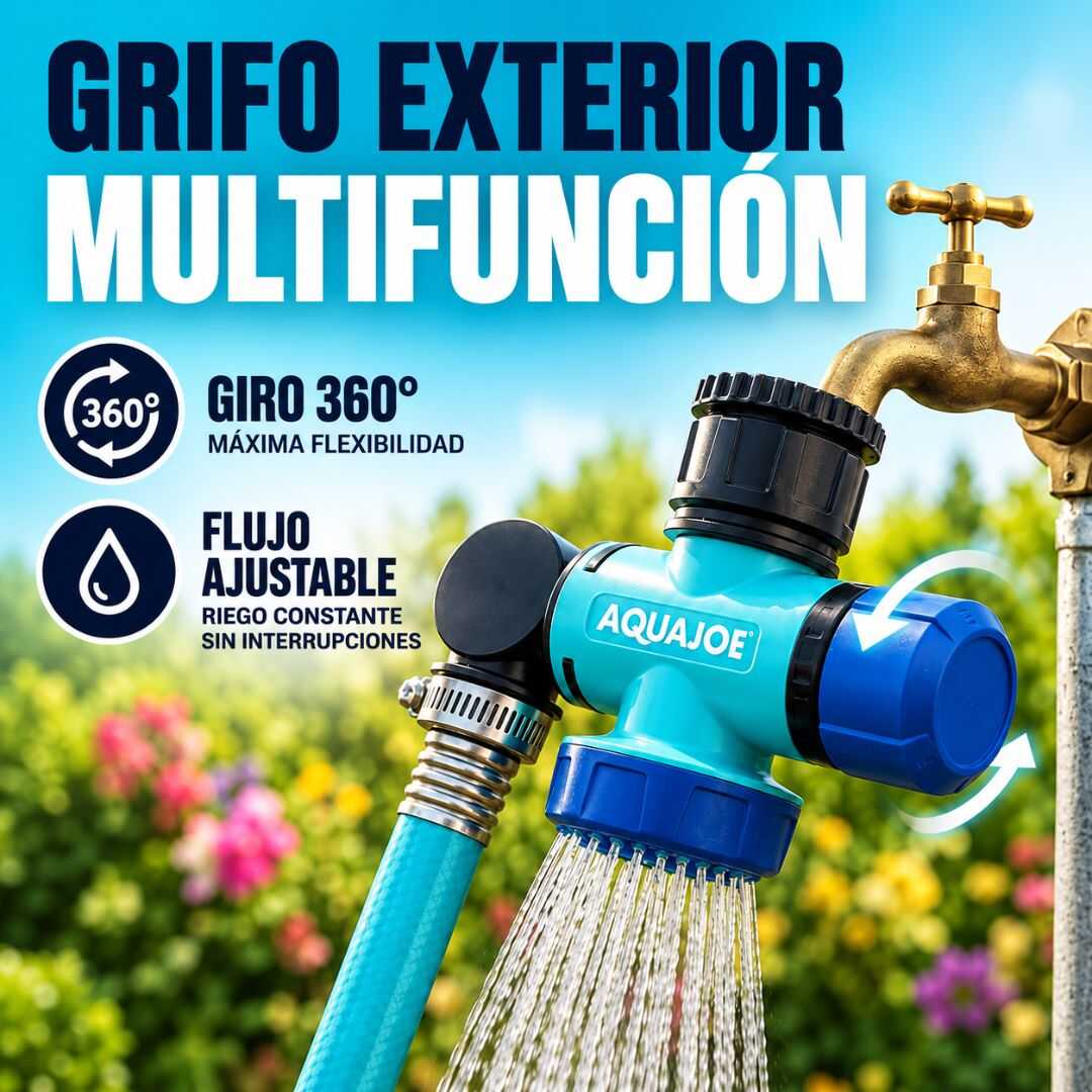 GRIFO EXTERIOR MULTIFUNCIÓN