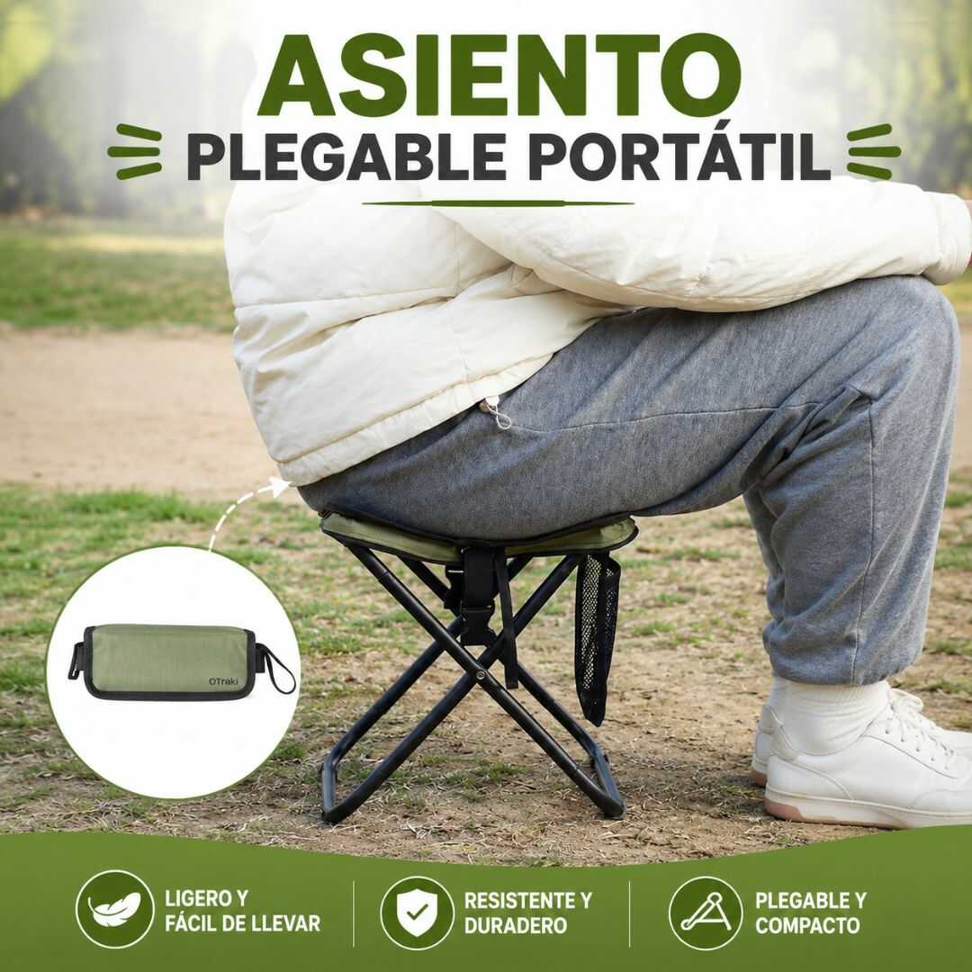 ASIENTO PLEGABLE PORTATIL