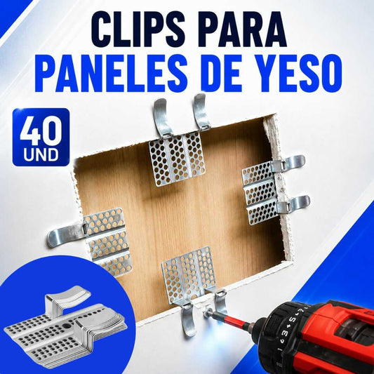 CLIPS PARA PANELES DE YESO