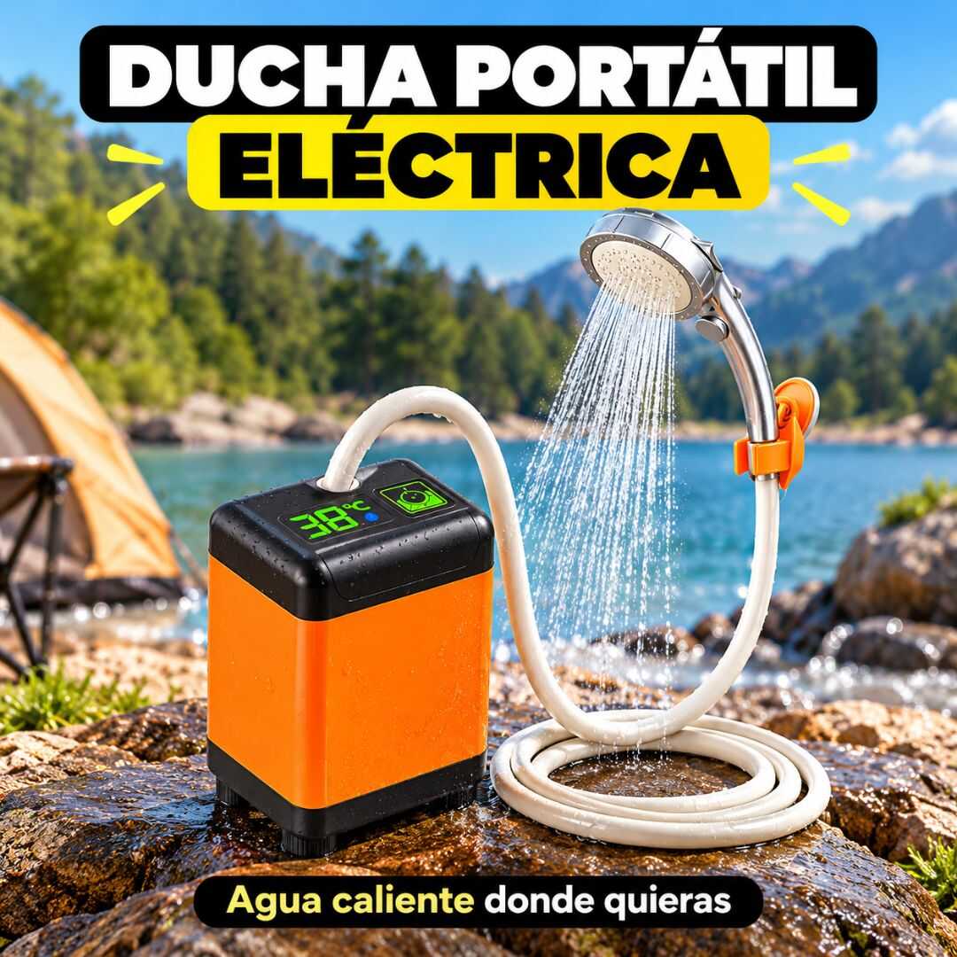 DUCHA PORTÁTIL ELÉCTRICA