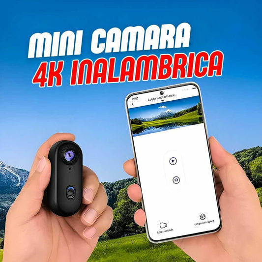 MINI CAMARA 4K INALAMBRICA