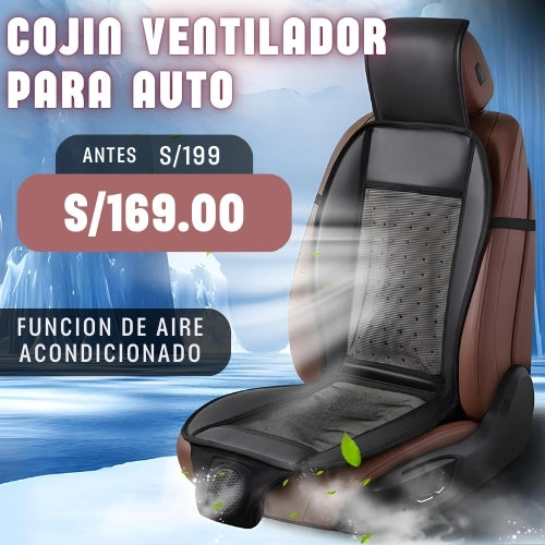 ASIENTO CON VENTILADOR PARA AUTO