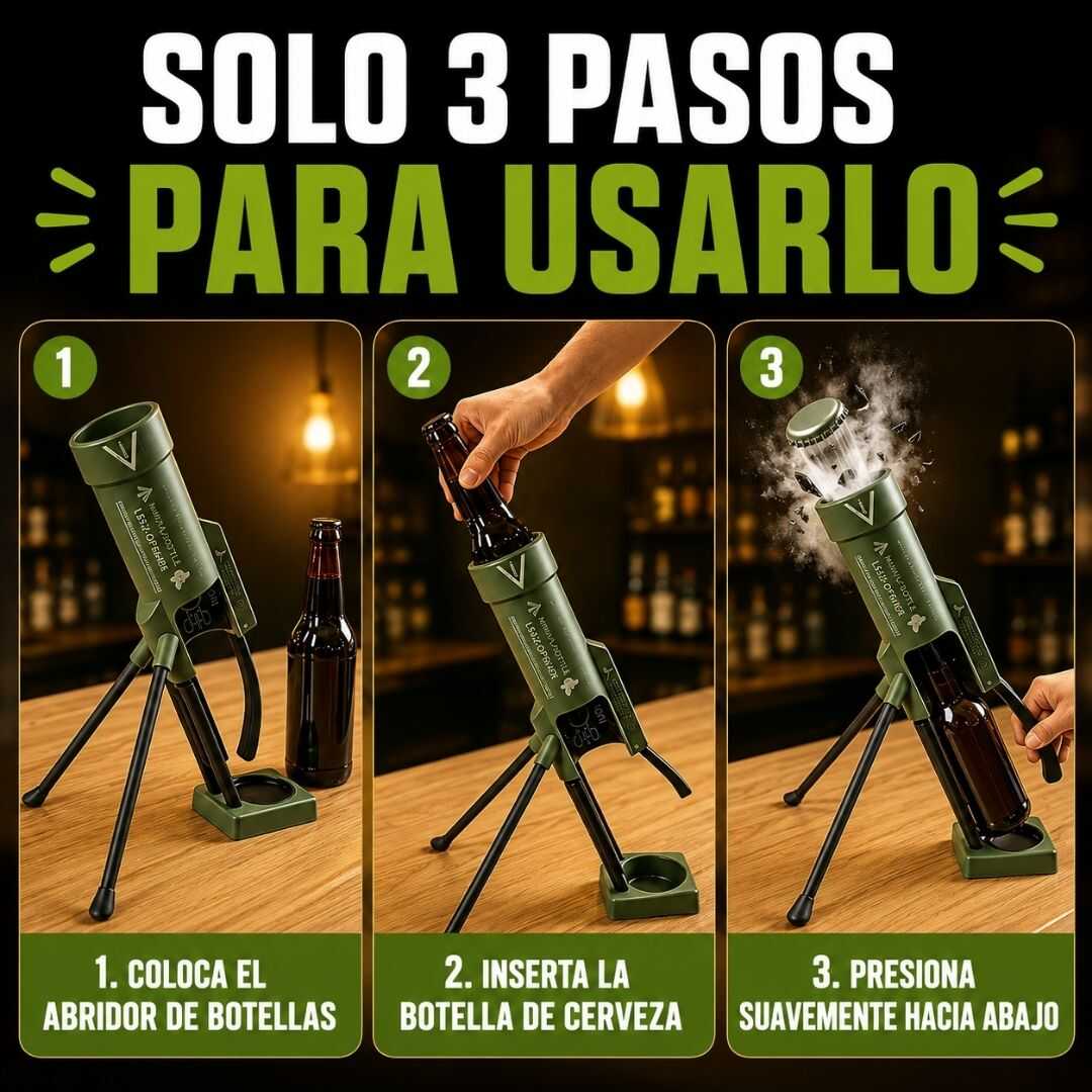 ABRIDOR LANZADOR DE BOTELLAS