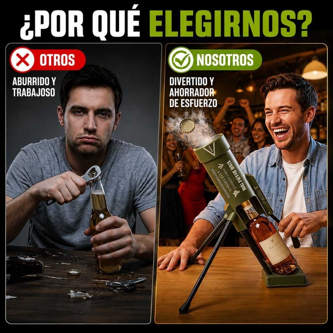 ABRIDOR LANZADOR DE BOTELLAS