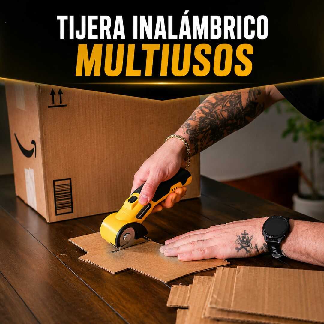 TIJERA INALÁMBRICO MULTIUSOS