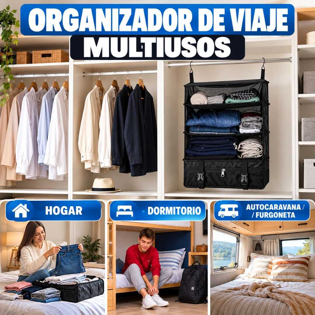 ORGANIZADOR DE VIAJE MULTIUSOS