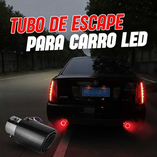 TUBO DE ESCAPE  LED PARA CARRRO