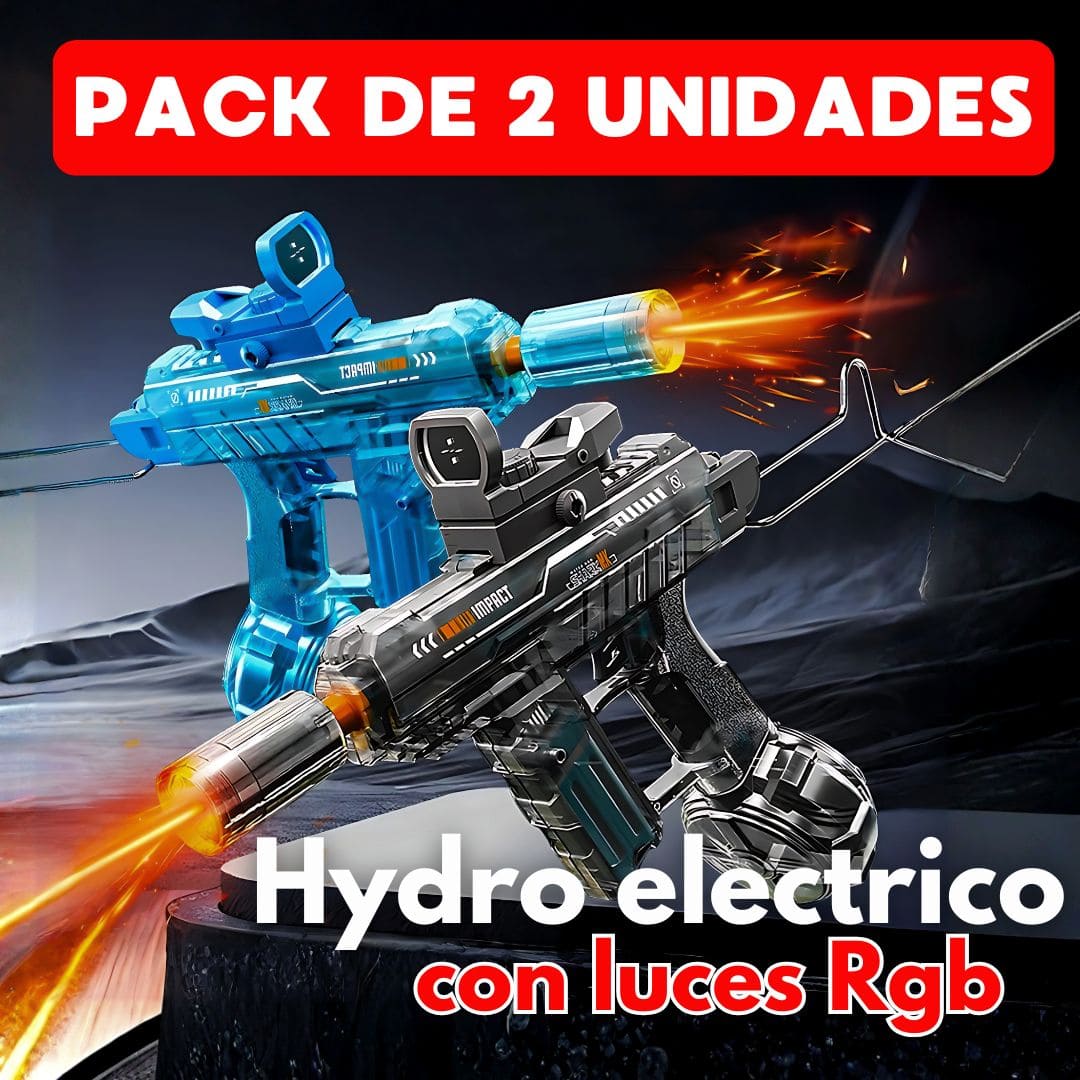 HYDRO ELECTRICO CON LUCES RGB - PACK DE 2 UNIDADES