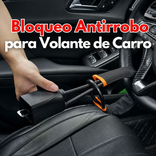 LockPro — Bloqueo Antirrobo para Volante de Carro