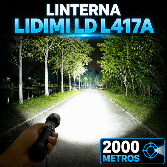 LINTERNA LIDIMI LD L417A  - 2000 METROS