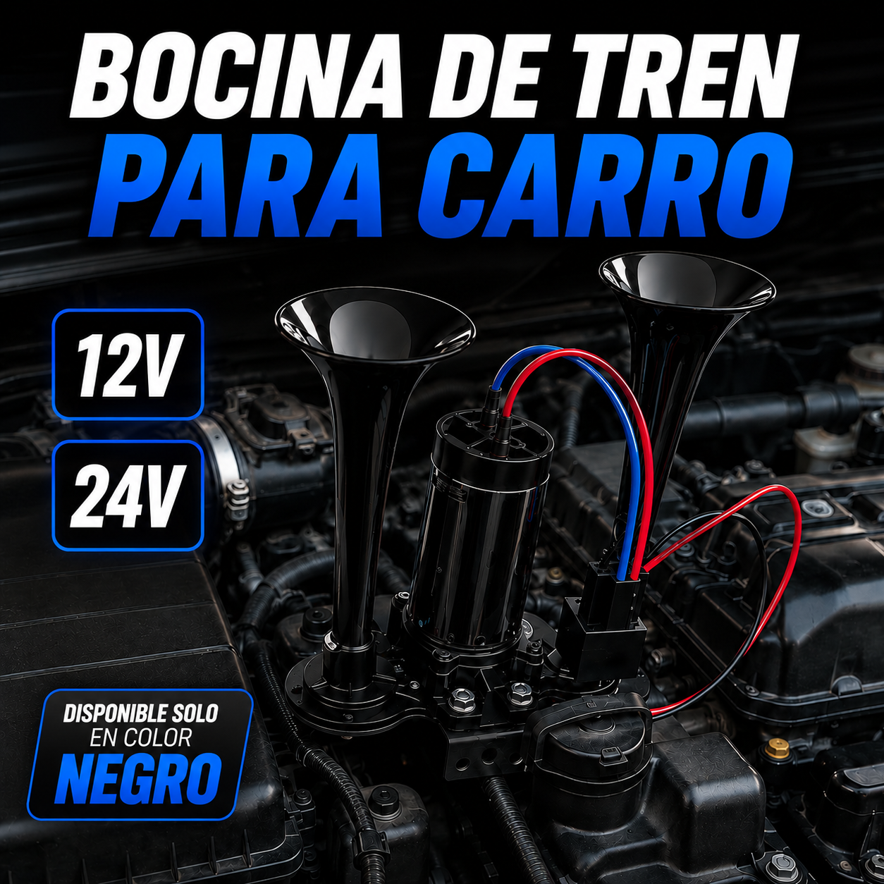 BOCINA DE TREN PARA CARRO