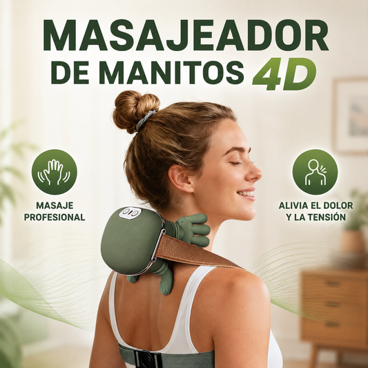 MASAJEADOR DE MANITOS 4D ANTIESTRÉS