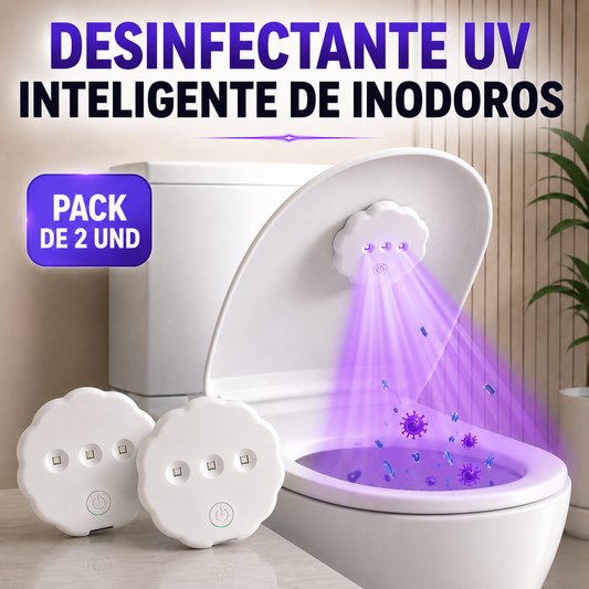 DESINFECTANTE UV INTELIGENTE- PACK DE 2 UNIDADES