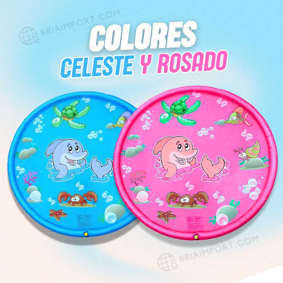 COLCHONETA DE AGUA INFLABLE CON PILETA