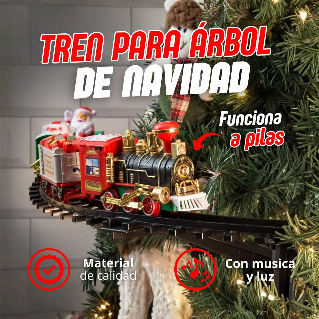 TREN NAVIDEÑO PARA ARBOL