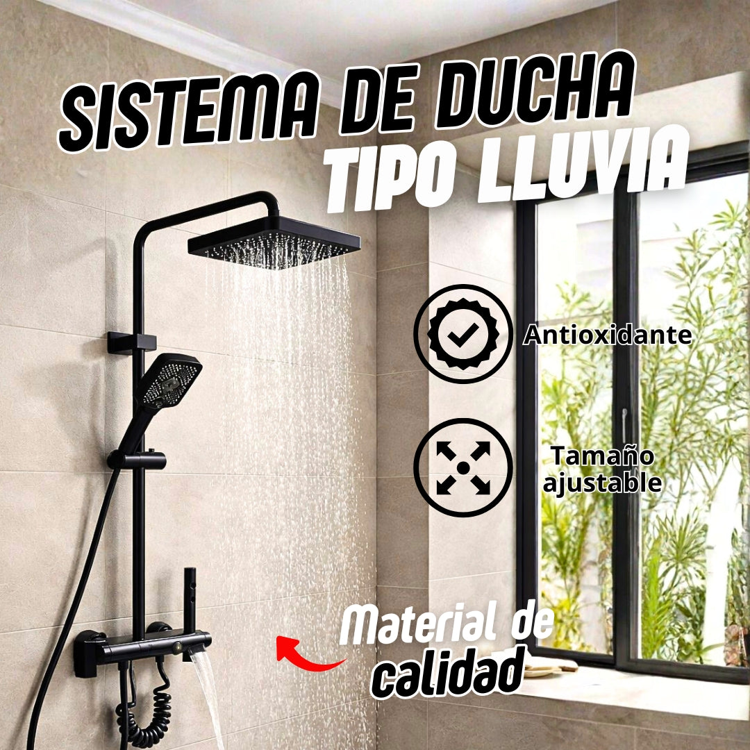 AQUALUX - SISTEMA DE DUCHA PREMIUM TIPO LLUVIA