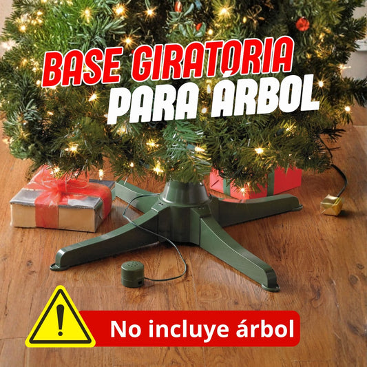 BASE GIRATORIA PARA ARBOL NAVIDEÑO