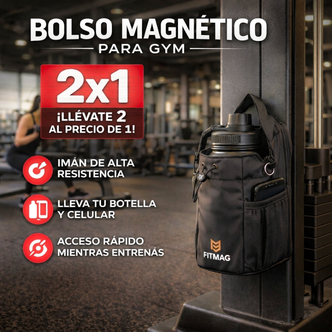 BOLSO PARA GYM MAGNETICO - PACK DE 2 UNIDADES