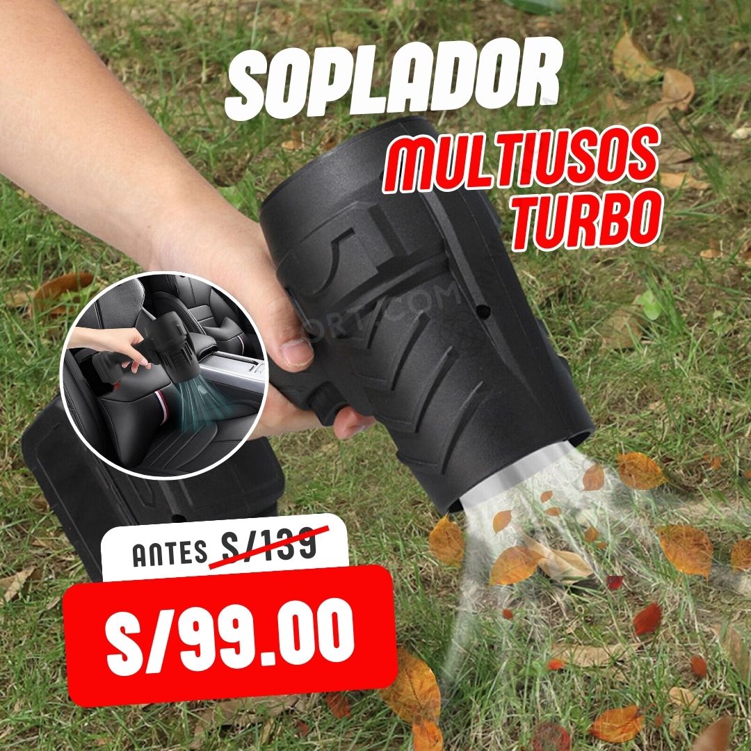 SOPLADOR TURBO MULTIUSOS