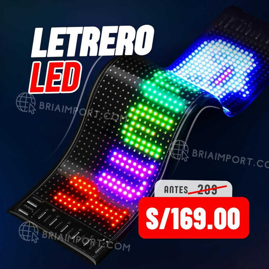 PANTALLA LED FLEXIBLE IPX6