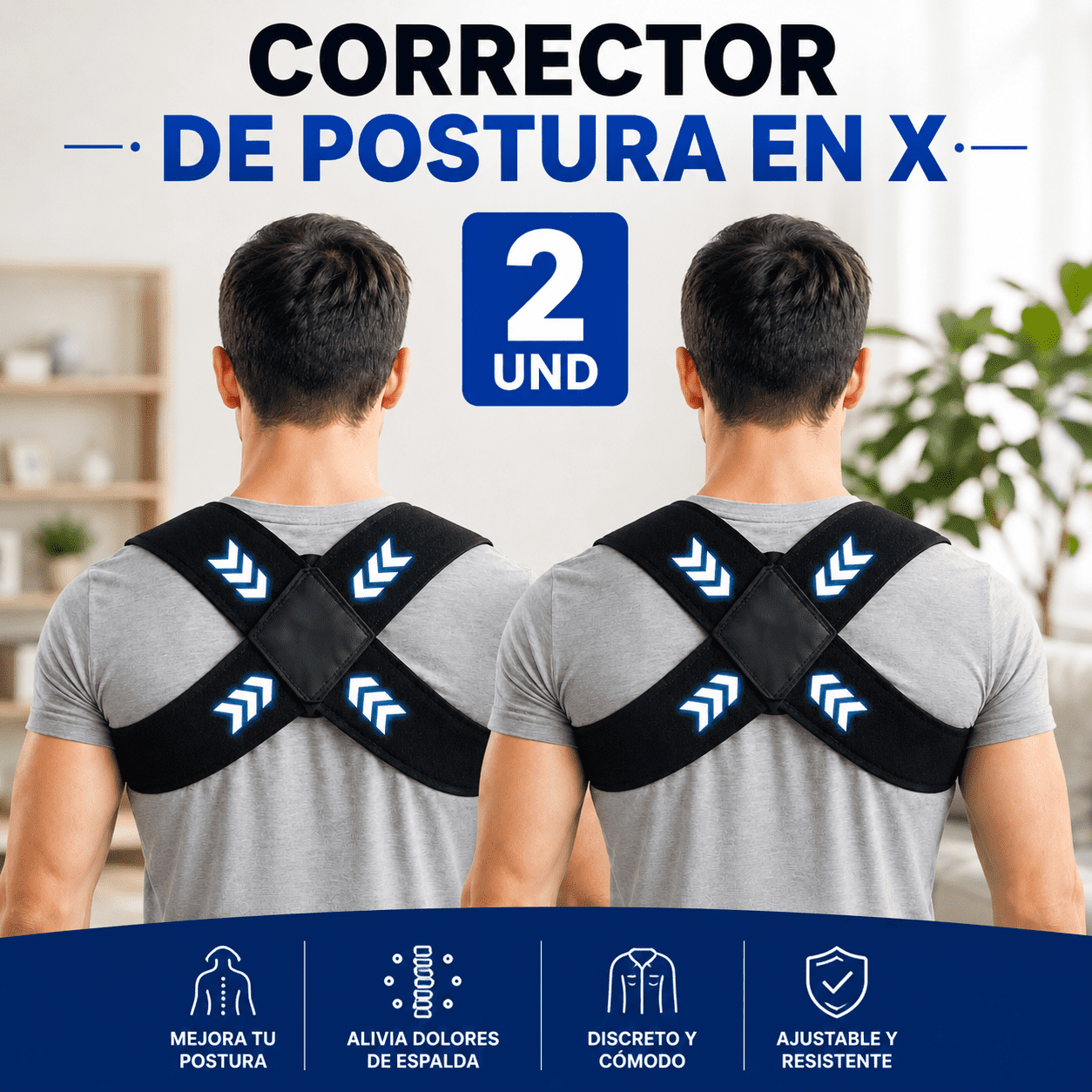 CORRECTOR DE POSTURA - PACK DE 2 UNIDADES