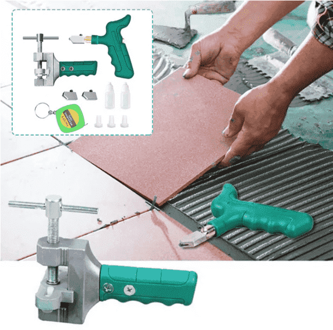 2x1  KIT CORTADOR DE VIDRIO Y PORCELANATO PROFESIONAL