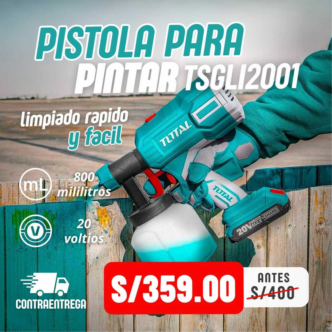 PISTOLA PARA PINTAR INDUSTRIAL INALAMBRICA