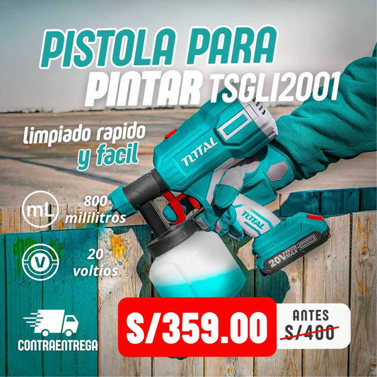 PISTOLA PARA PINTAR INDUSTRIAL INALAMBRICA