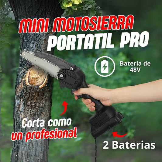 MINI MOTOSIERRA PORTATIL PRO