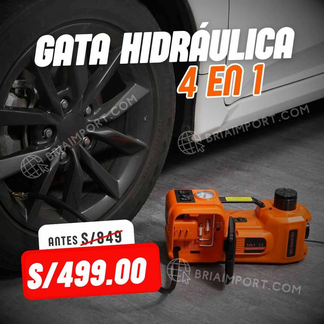 GATA HIDRAULICA ELÉCTRICO 4 EN 1