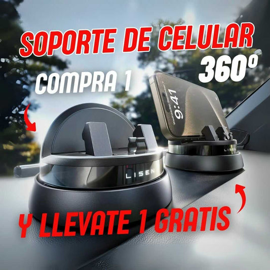 SOPORTE DE CELULAR GIRATORIO 360