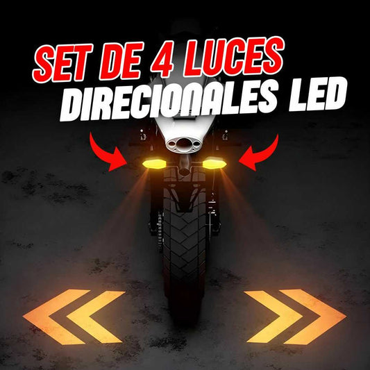 SET DE 4 UND - LUCES DIRECCIONALES CON PROYECCION LED