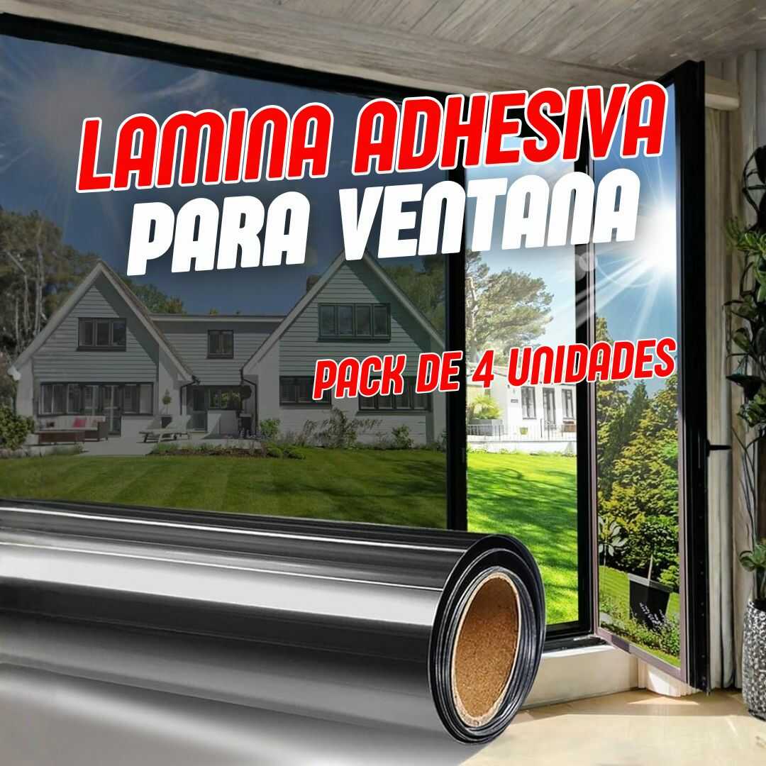LAMINA ADHESIVA POLARIZADA PARA VENTANA - 4 UND