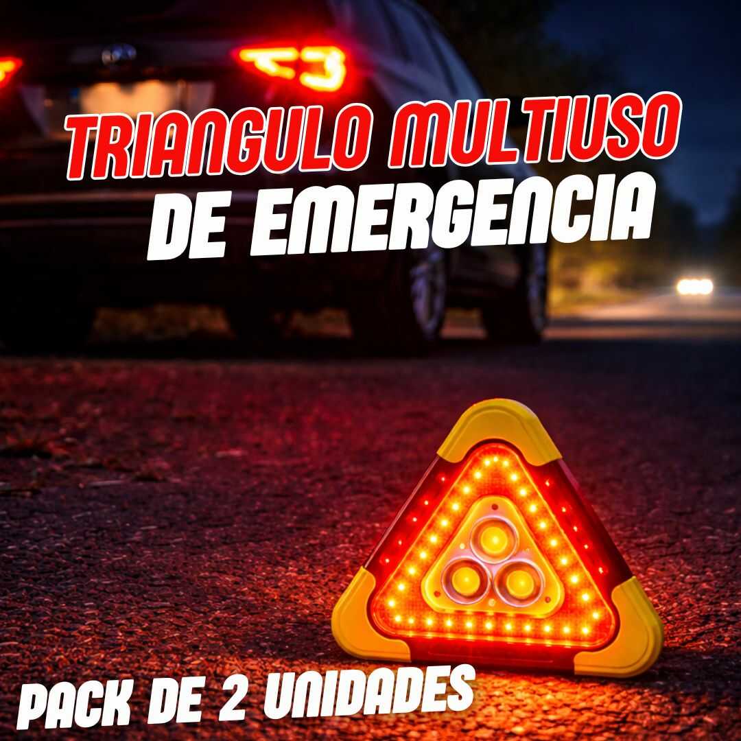TRIANGULO DE EMERGENCIA MULTIUSO - PACK DE 2 UNIDADES