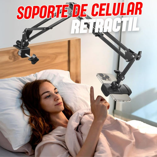 SOPORTE DE CELULAR RETRACTIL